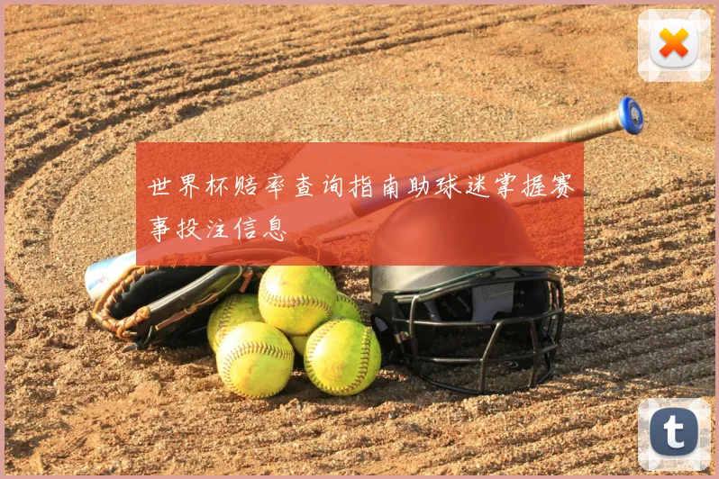 世界杯赔率查询指南助球迷掌握赛事投注信息